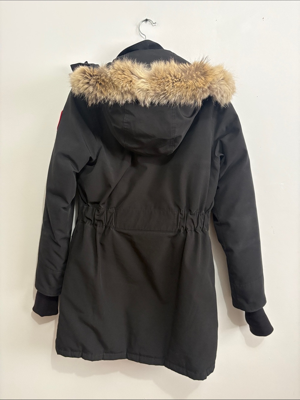 Canada Goose Women’s Black Trillium Parka size S - Picture 7 of 12
